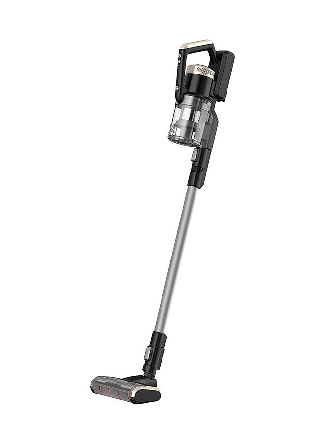 Lightweight Hand Held Cordless Up-Right Stick Vacuum Cleaner, 2-in-1, Powerful Suction, LED Indicator, Multi Surface - Carpets, Car Interior, Sofa, Corner gaps, Best for Home & Office 350 W P20SA Black