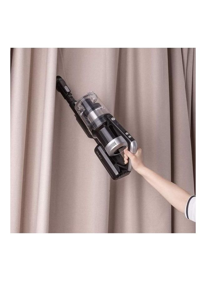 Lightweight Hand Held Cordless Up-Right Stick Vacuum Cleaner, 2-in-1, Powerful Suction, LED Indicator, Multi Surface - Carpets, Car Interior, Sofa, Corner gaps, Best for Home & Office 350 W P20SA Black