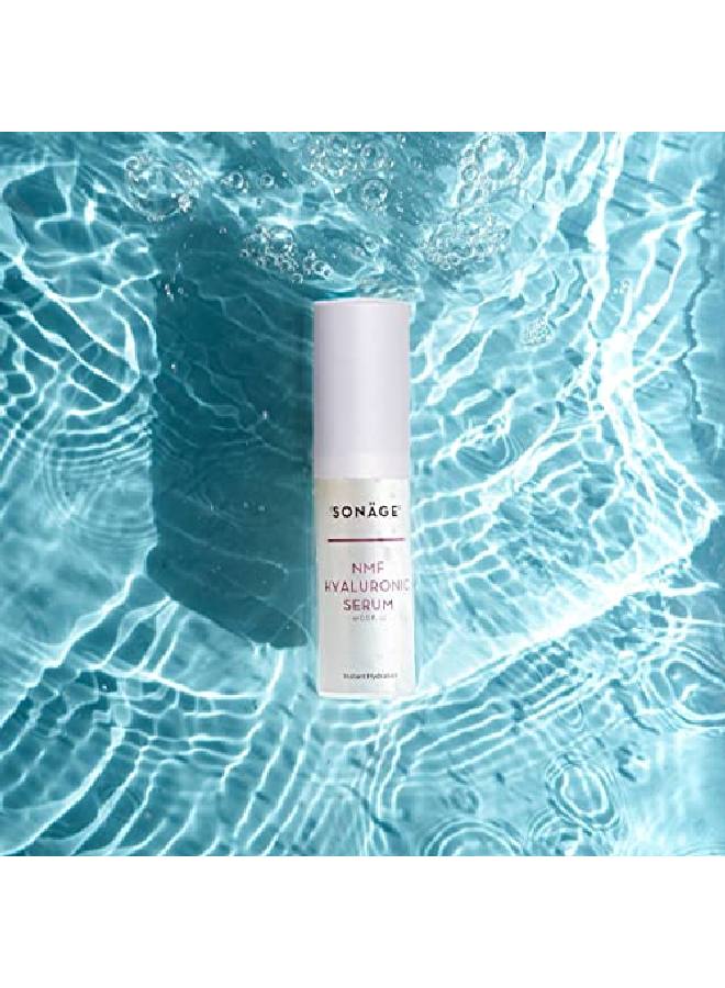 Nmf Hyaluronic Serum ; Hyaluronic Acid Serum For Face ; Antiwrinkle Antiaging ; Organic Ingredients ; Professional Grade ; Crueltyfree