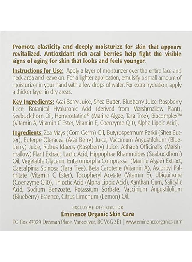 Firm Skin Acai Moisturizer With Hyaluronic Acid 2 Fluid Ounce (2254/Em)