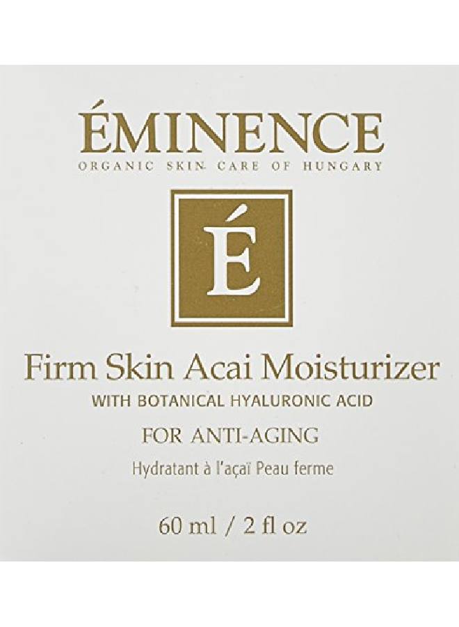Firm Skin Acai Moisturizer With Hyaluronic Acid 2 Fluid Ounce (2254/Em)