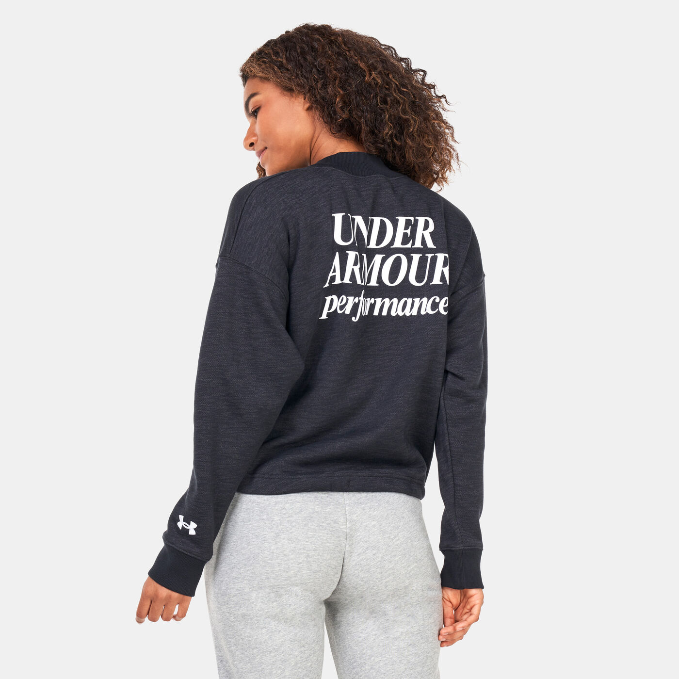 Women's Essential Script Crewneck Sweatshirt