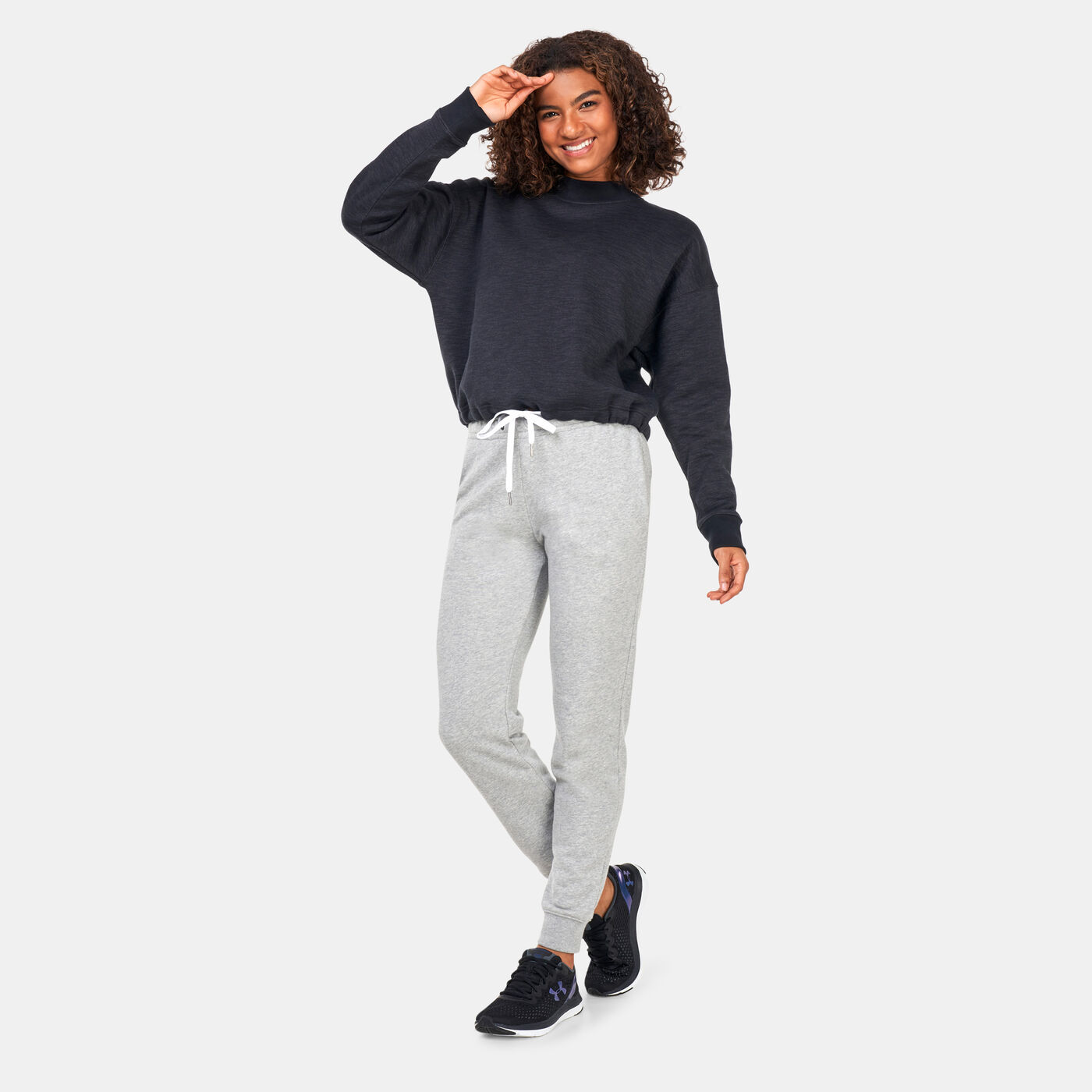 Women's Essential Script Crewneck Sweatshirt