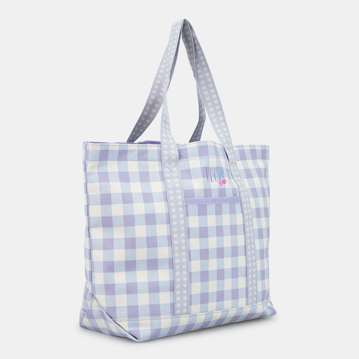 Women's Mixed Up Gingham Tote Bag