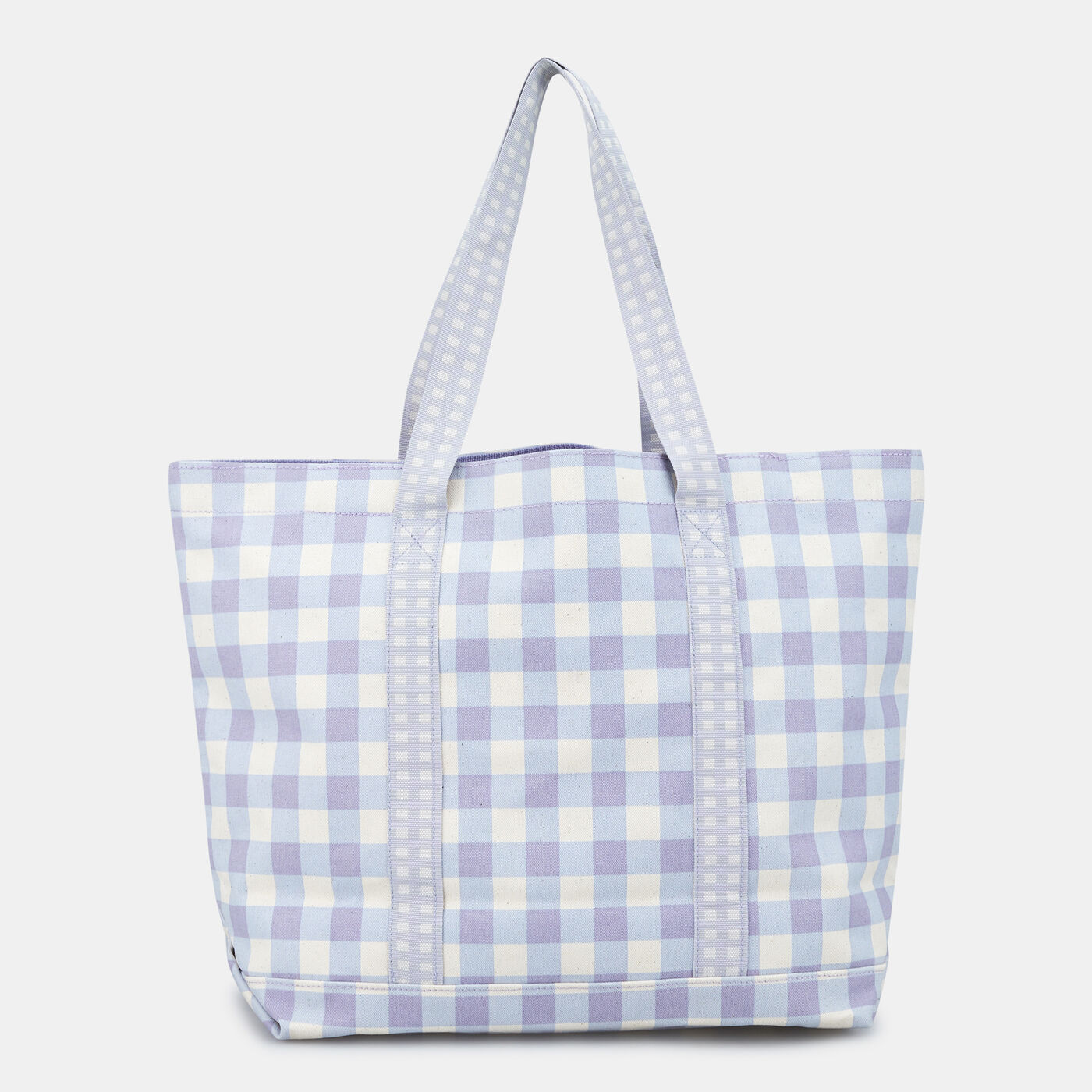 Women's Mixed Up Gingham Tote Bag