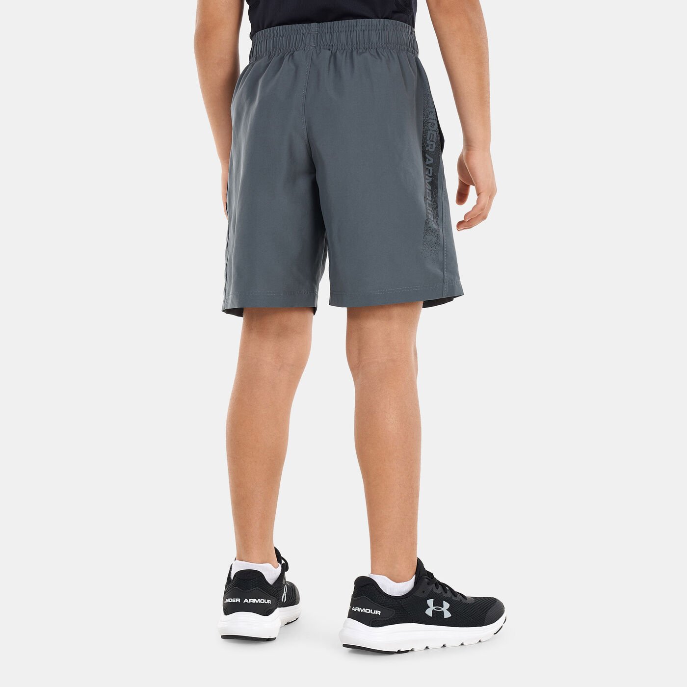 Kids' UA Woven Graphic Shorts