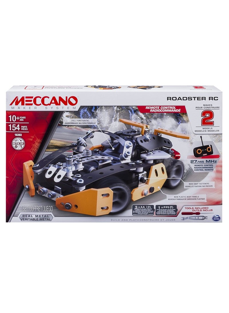 154-Piece Roadster Remote Controlled Kit 154