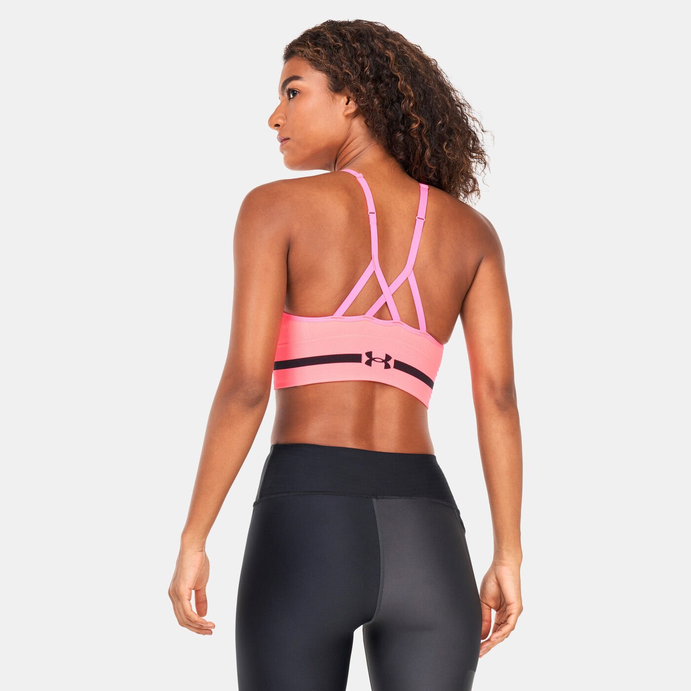 Women's Seamless Long Heather Sports Bra