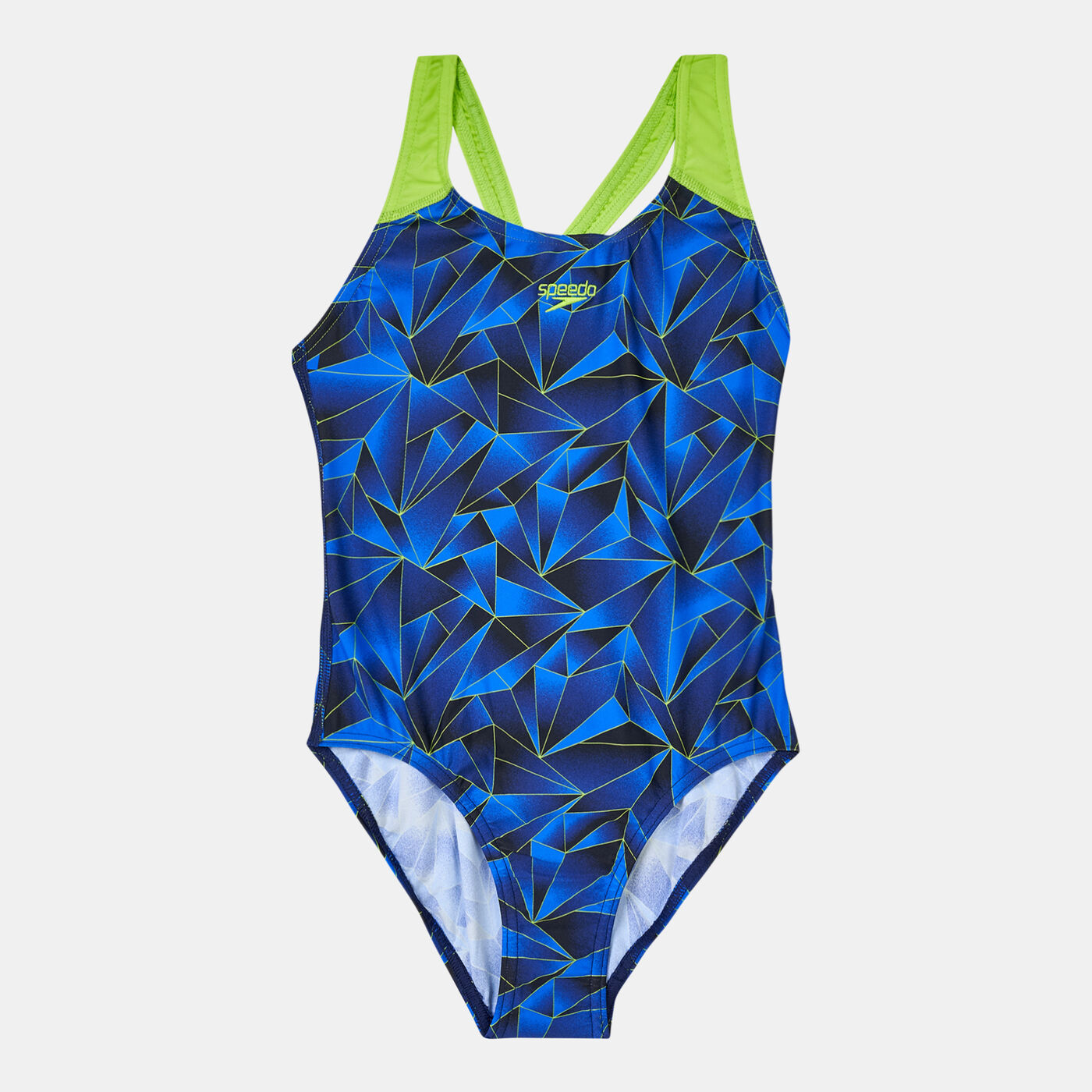 Kids' Allover Splashback Girls Swimsuit