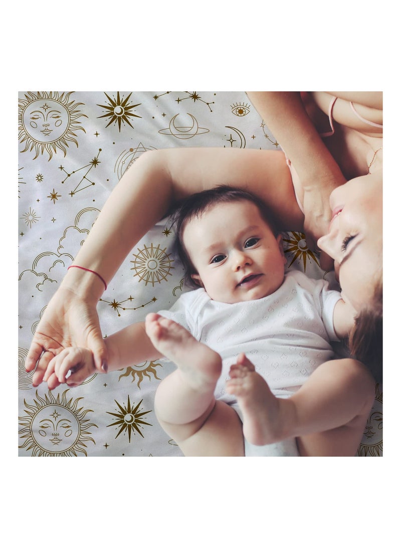 Baby Blankets Unisex Newborn, Super Soft Comfy Blankets, for Toddler Nursery Bed Stroller Crib Shower Gifts 30 x 40 Inch