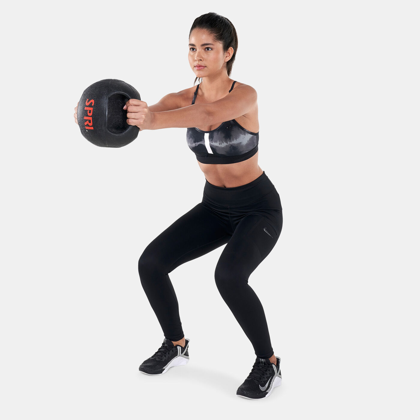 Women's Indy Dye Allover Print Sports Bra