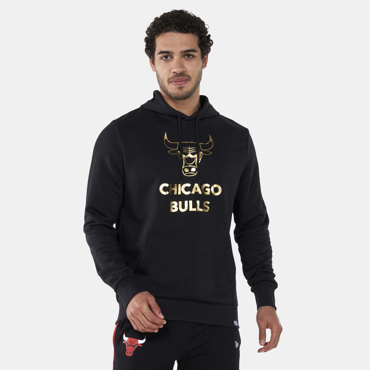 Men's Chicago Bulls Metallic Logo Sweatshirt