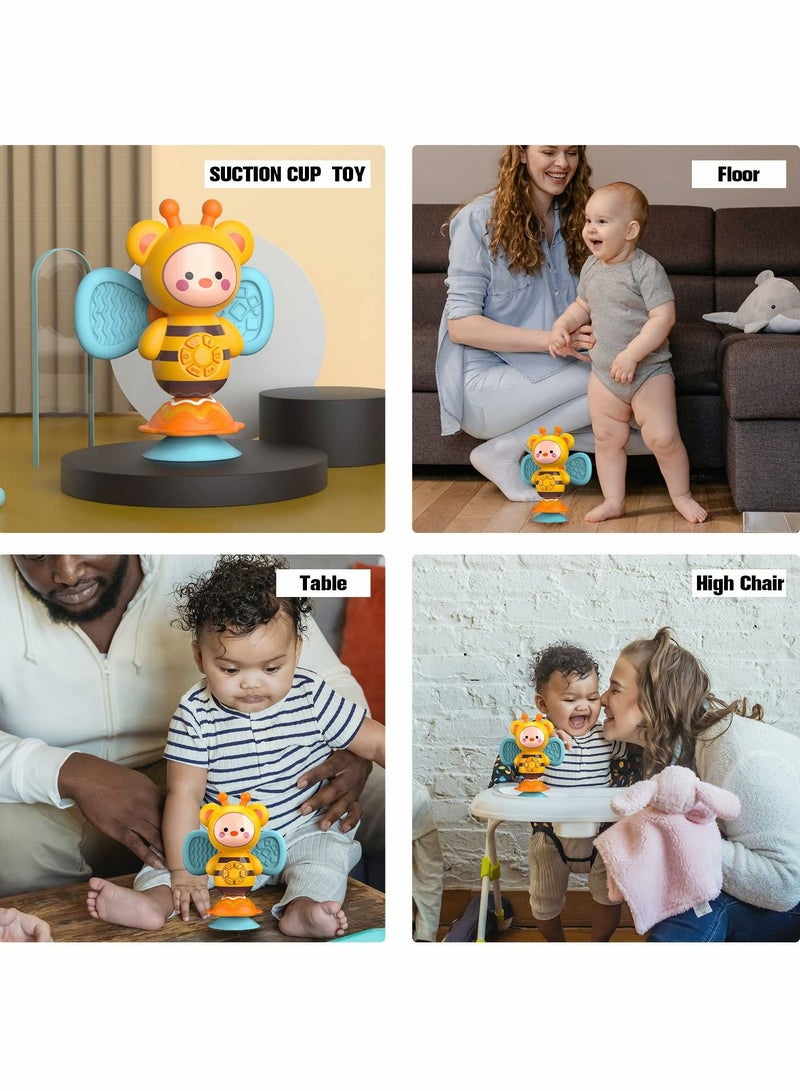 Yellow Bee Toy with Music and LED Lights Infant Light Up Toys