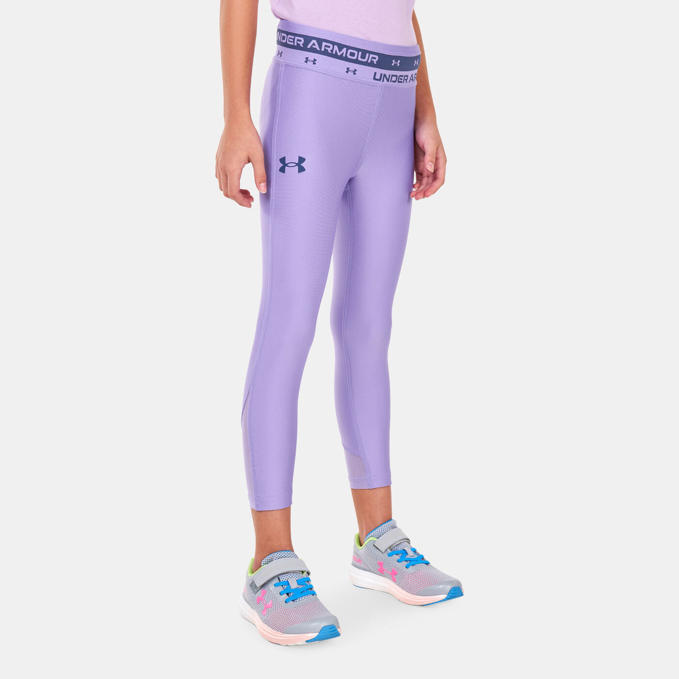 Kids' HeatGear® Armour Crop Leggings