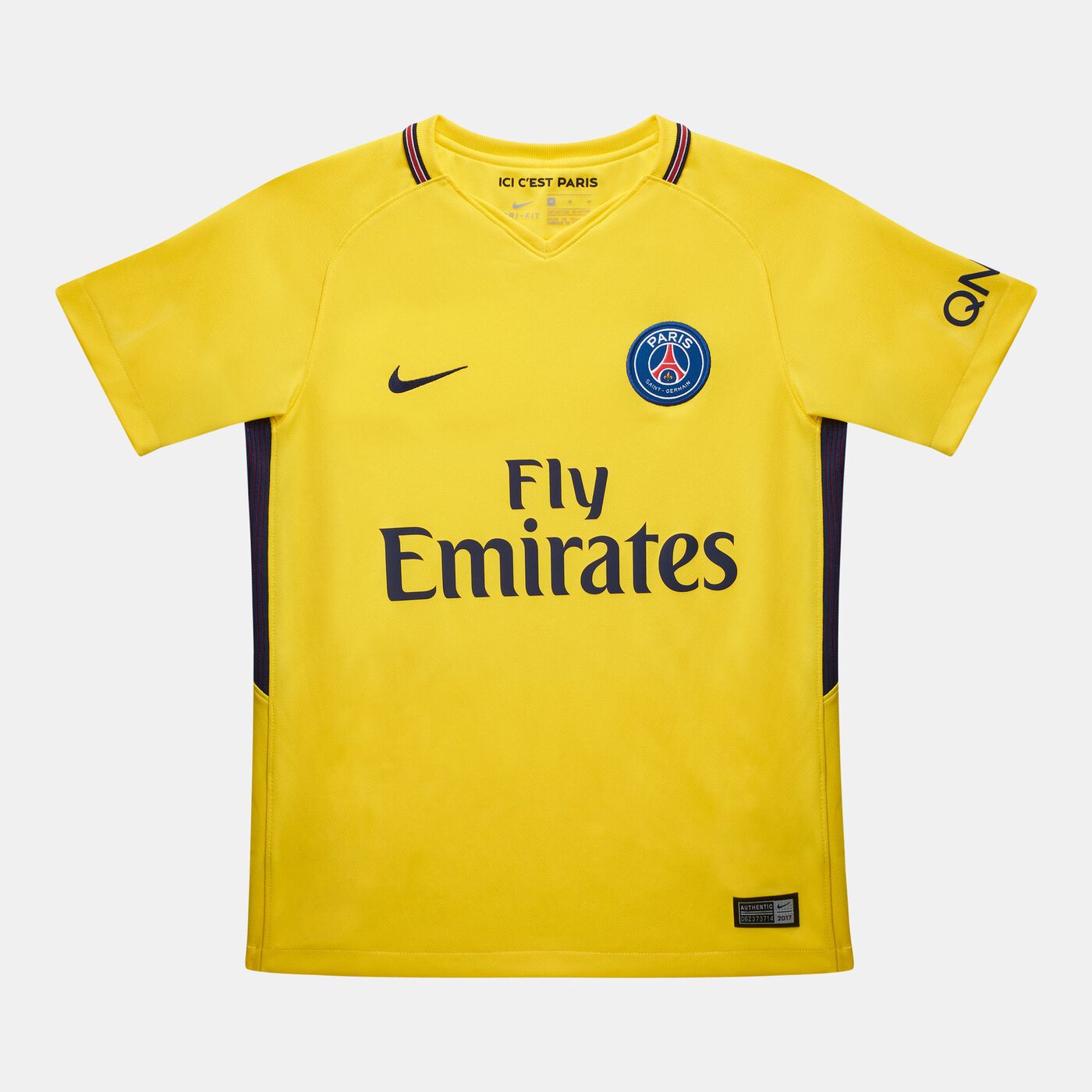 Kids' Paris Saint-Germain Stadium Away T-Shirt - 2017/2018 (Older Kids)