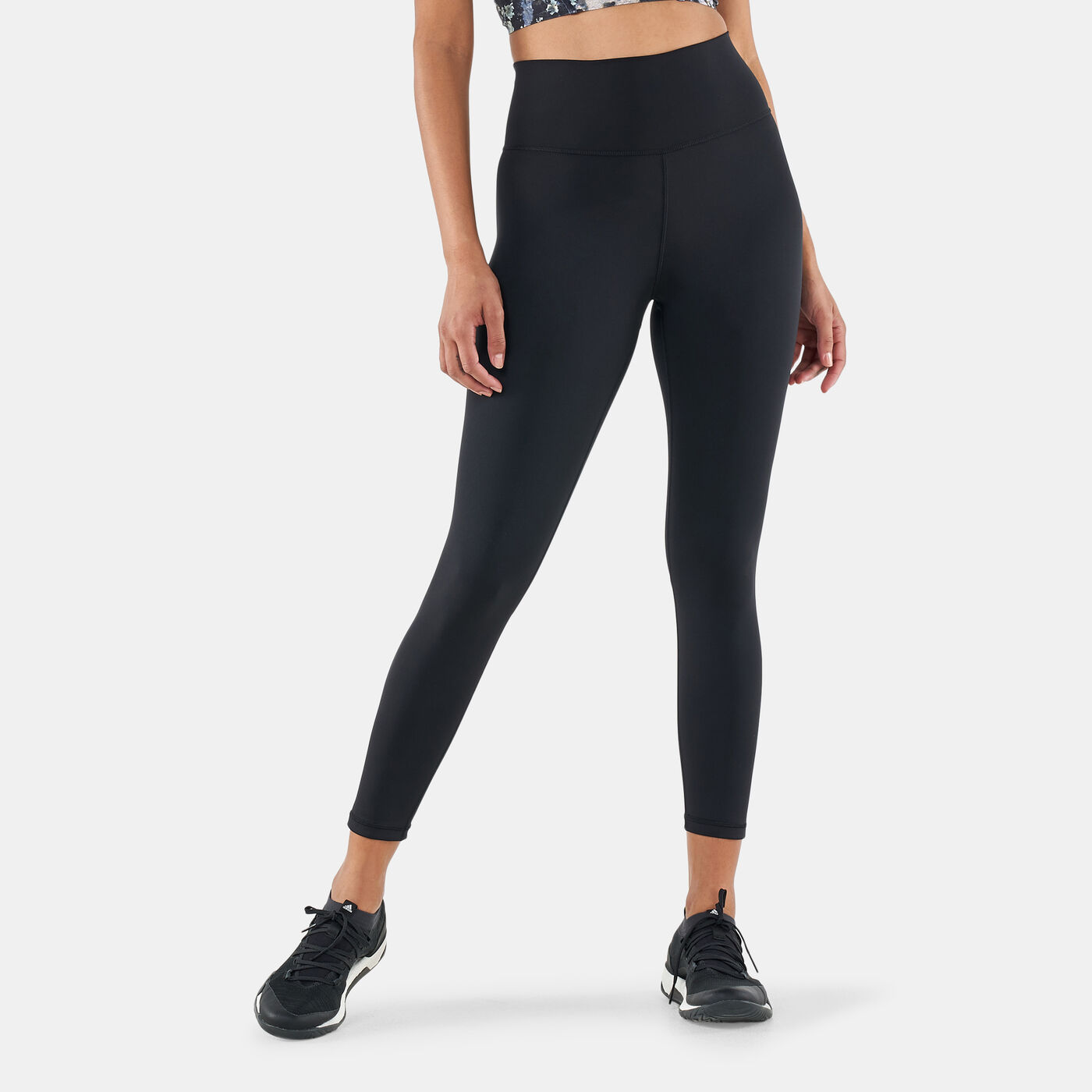 Women's Solid 7/8 Leggings