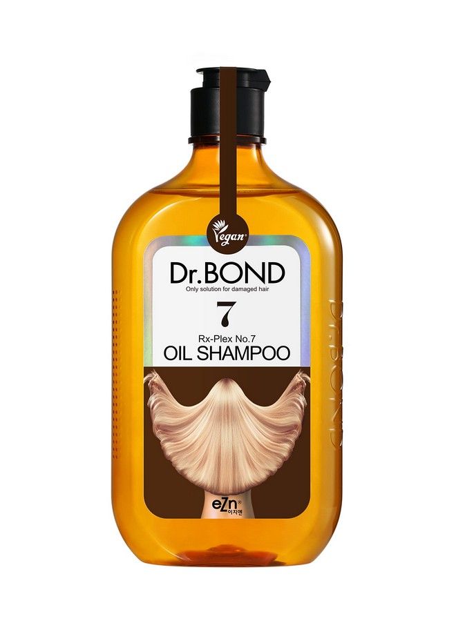 Dr.Bond Oil Shampoo Vegan/Classic Clean/For Damage Hair Type&Textures/Repair Moisturize Grow Healthy Hair / Free Of Sulfates 6 Kinds Of Parabens Silicones 370G