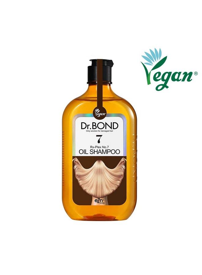 Dr.Bond Oil Shampoo Vegan/Classic Clean/For Damage Hair Type&Textures/Repair Moisturize Grow Healthy Hair / Free Of Sulfates 6 Kinds Of Parabens Silicones 370G