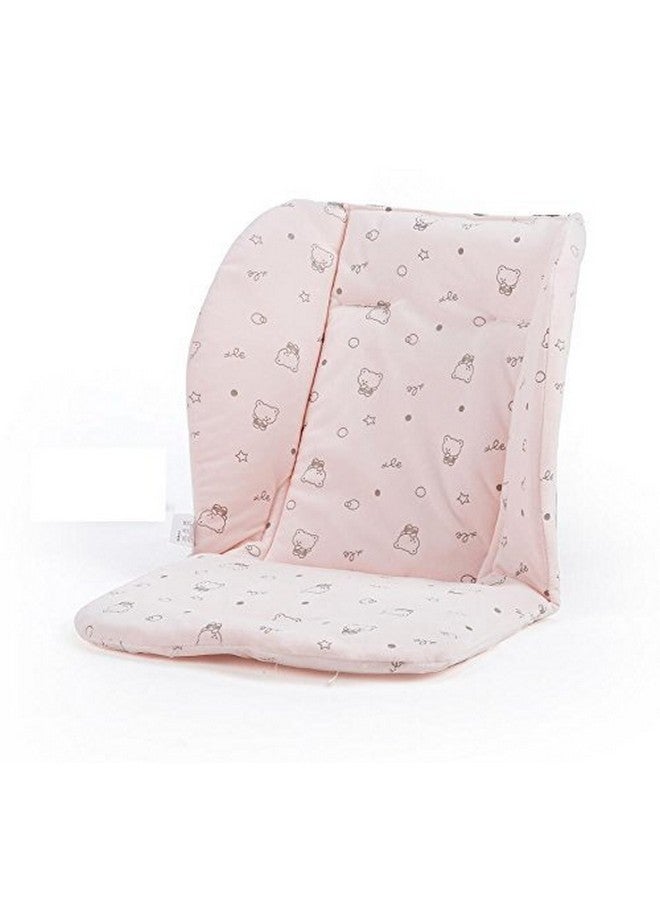 Baby Stroller/High Chair/Pushchair Breathable Cotton Cushion Liner Mat Pad Cover Protector (Pink)