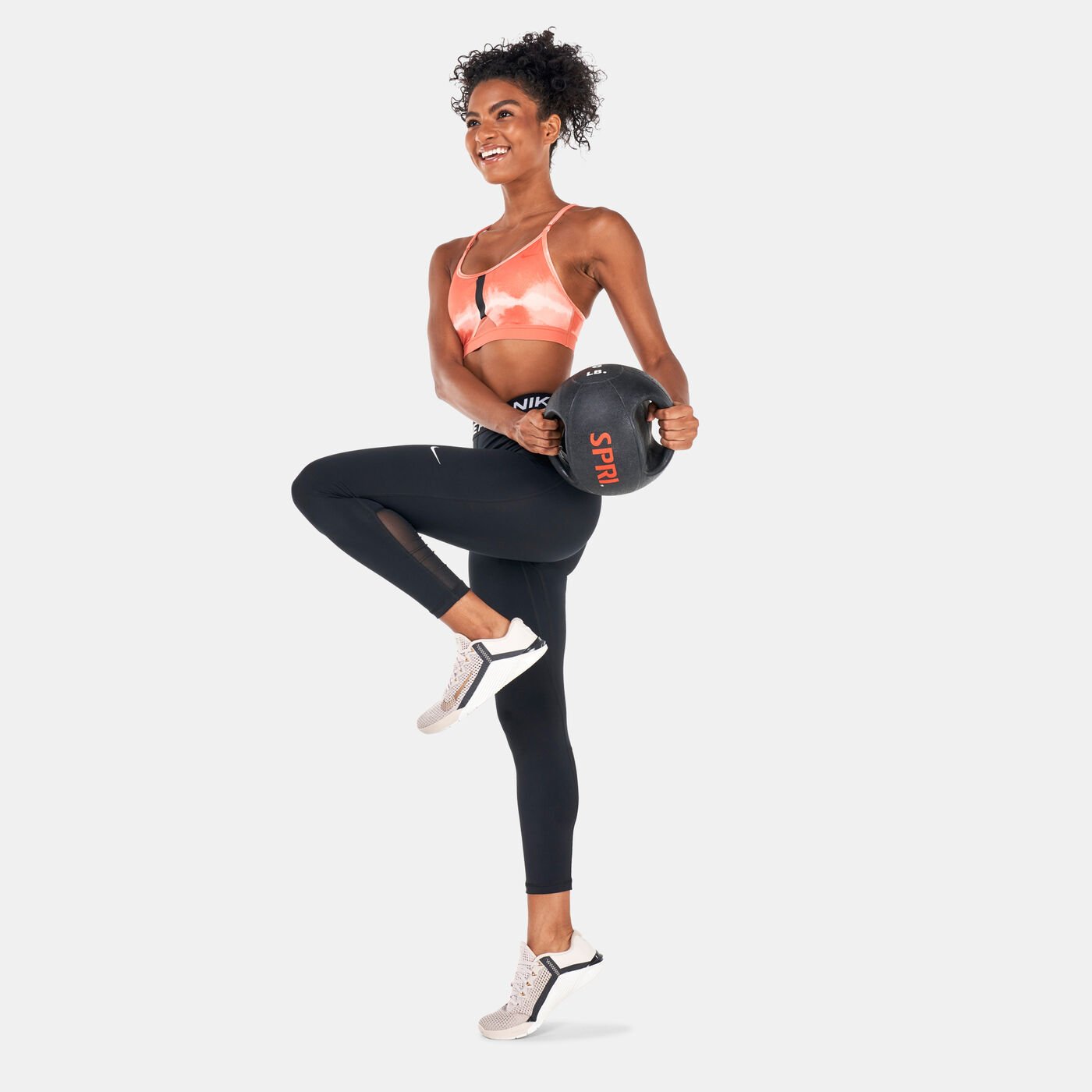 Women's Indy Dye Allover Print Sports Bra