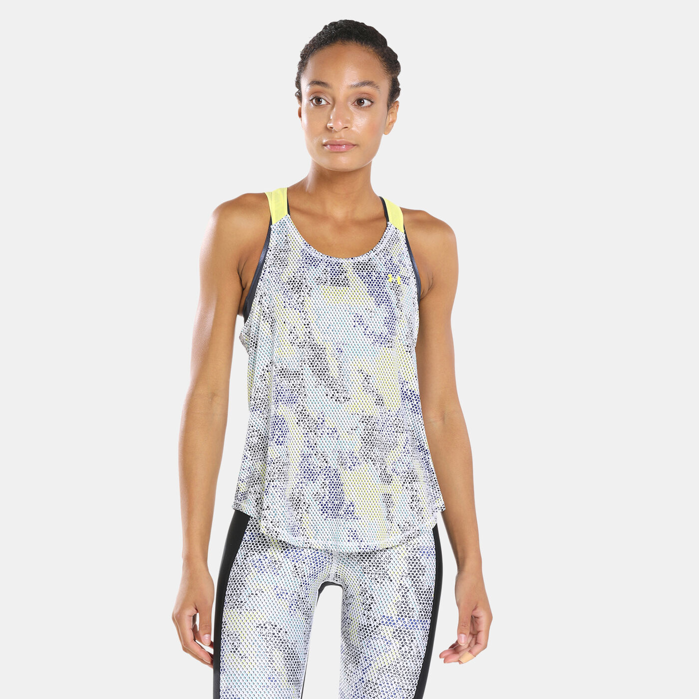 Women's Sport Printed Strappy Tank Top