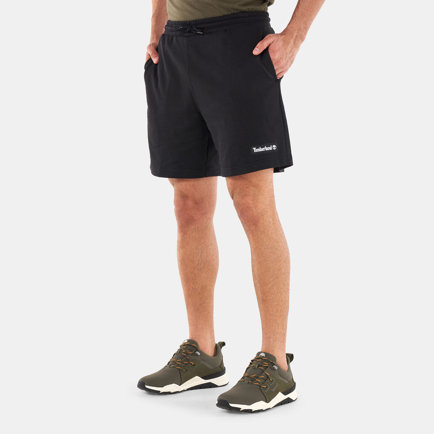 Men's Woven Badge Sweat Shorts