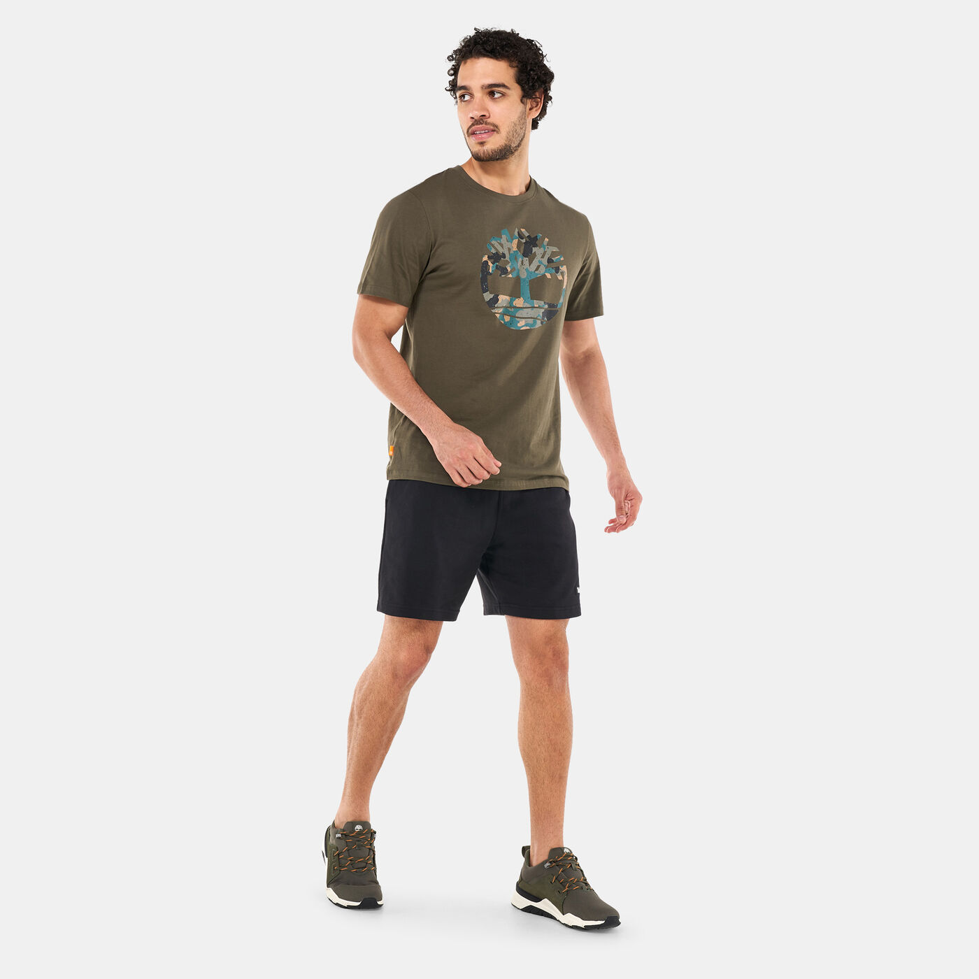 Men's Woven Badge Sweat Shorts