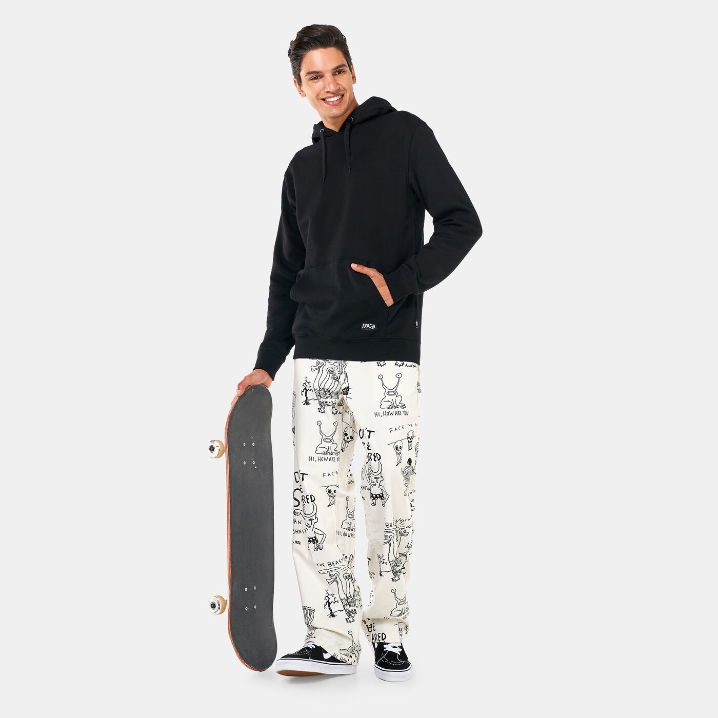 Men's Caballero Dragon Patch Hoodie