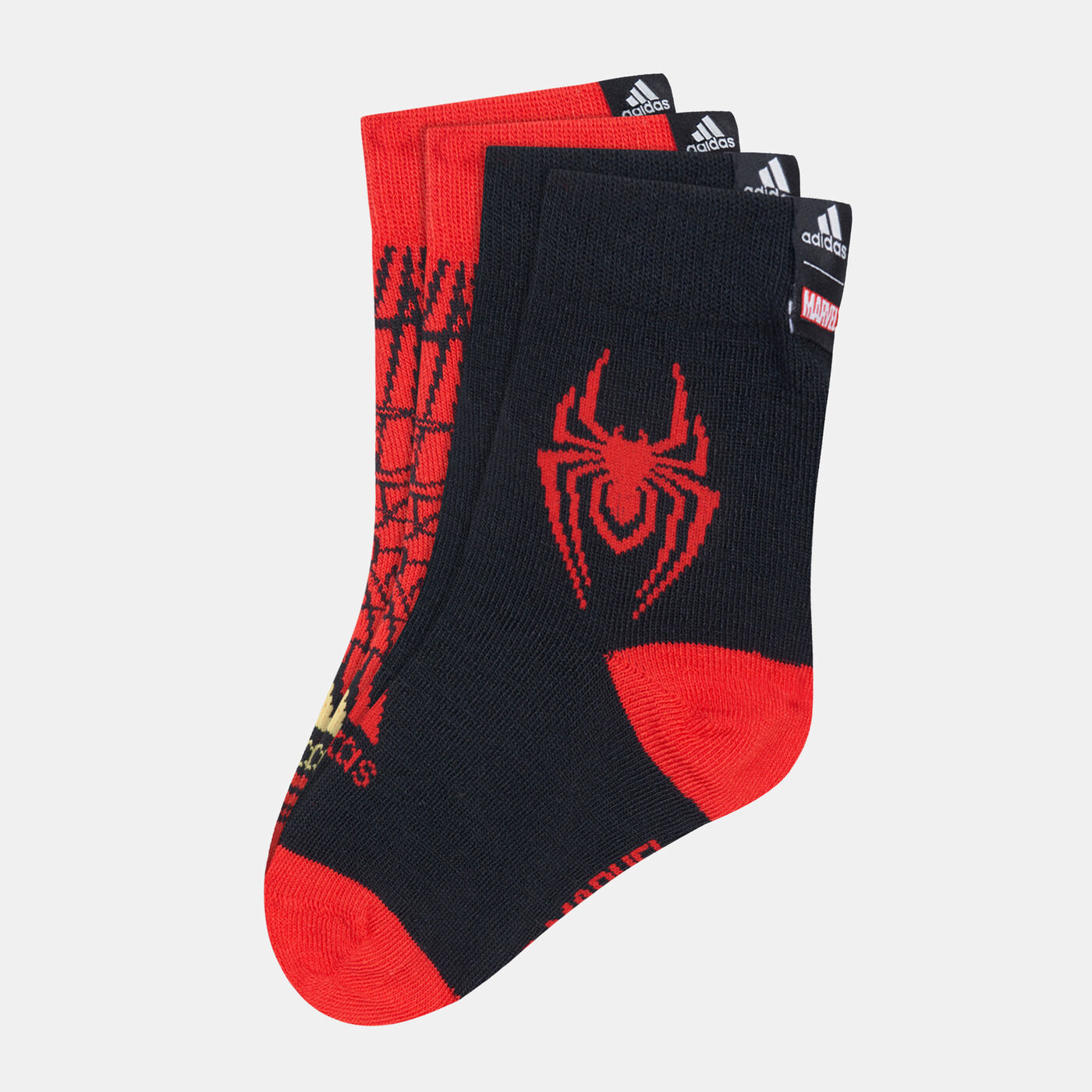 Kids' Marvel Miles Morales Socks (2 Pack)