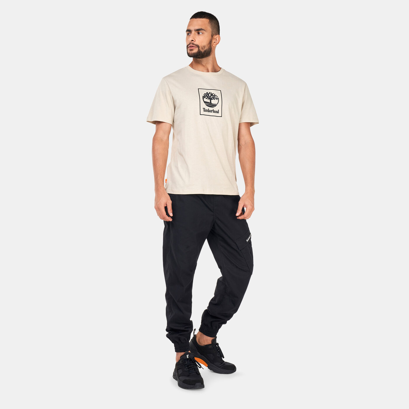 Men's Stack Logo Print T-Shirt