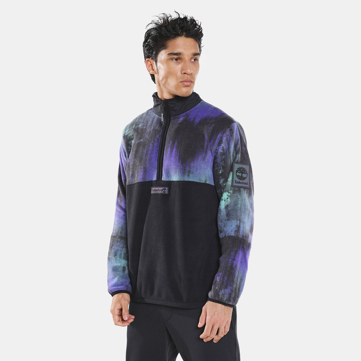 Men's YC NL Sky Printed Fleece Sweatshirt