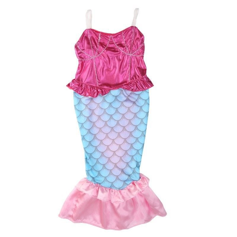 Suspender Mermaid Fashion Party Dress Multicolour