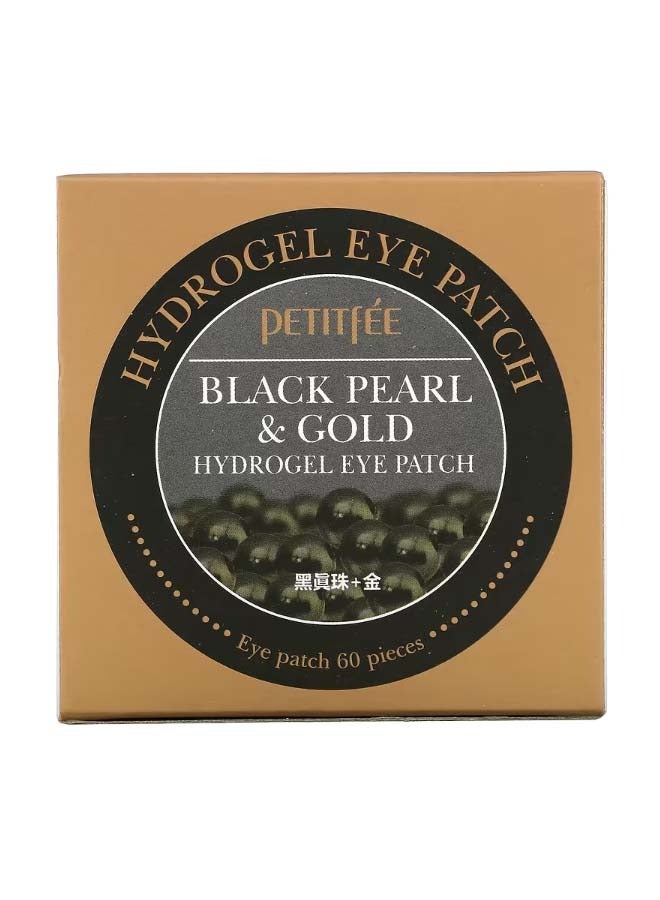 Black Pearl And Gold Hydrogel Eye Patch 60 Patches