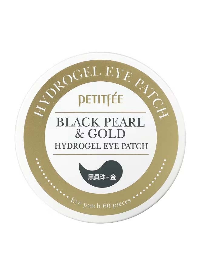 Black Pearl And Gold Hydrogel Eye Patch 60 Patches