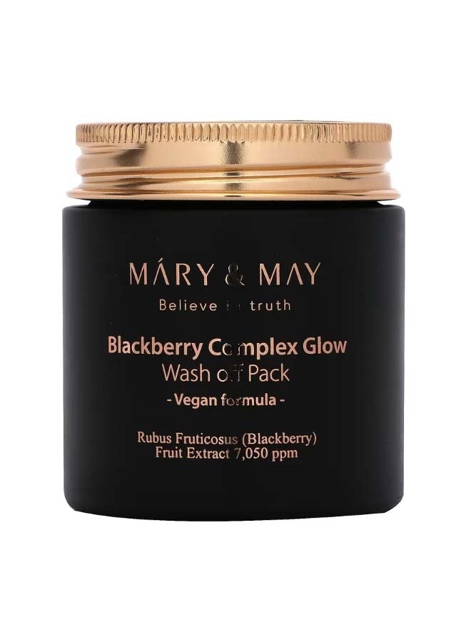 Blackberry Complex Glow Wash Off Pack 4.4 oz 125 g