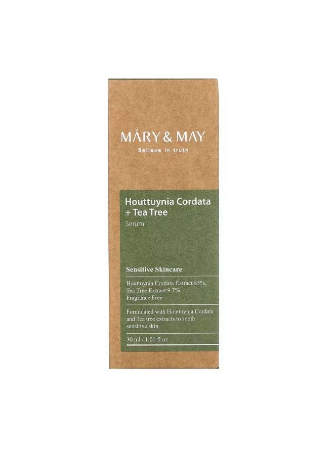 Houttuynia Cordata  Tea Tree Serum 1.01 fl oz 30 ml