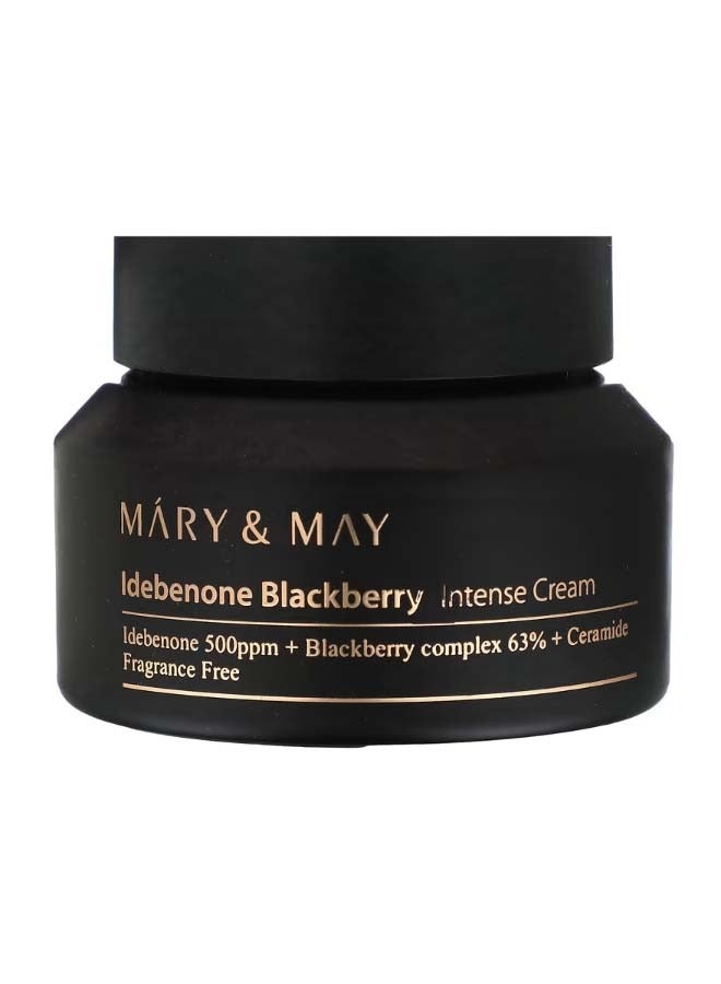 Idebenone Blackberry Intense Cream 2.46 oz 70 g