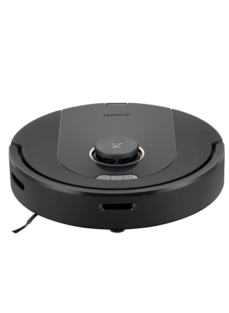 Q5 Pro Robotic Vacuum And Mop Combo, DuoRoller Brush, 5500Pa Suction, LiDAR Navigation, Robotic Vacuum Cleaner With Large Dustbin, 240Min Runtime, Smart No-Go Zone, Perfect For Pet Hair 770 ml 58 W Q50ULE Black