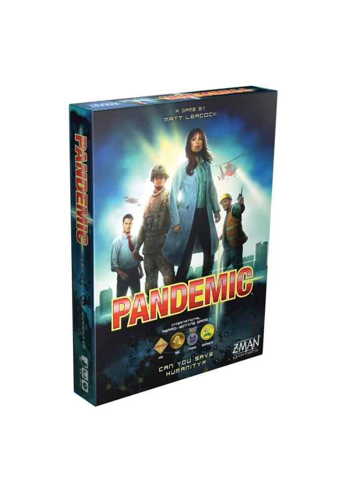 Pandemic Board Game With Game Silicone Pad