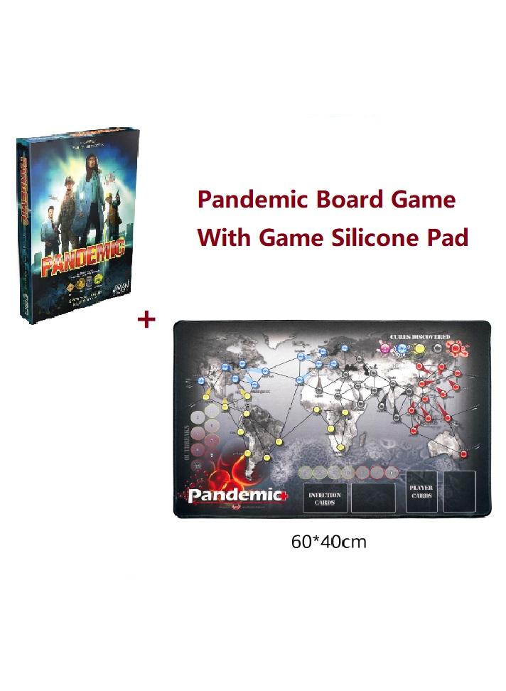 Pandemic Board Game With Game Silicone Pad