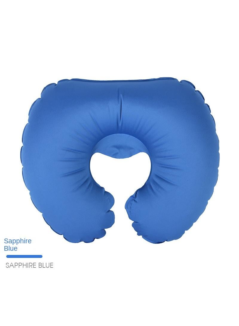 Outdoor U Shaped Travel Cervical Neck Portable Inflatable Pillow