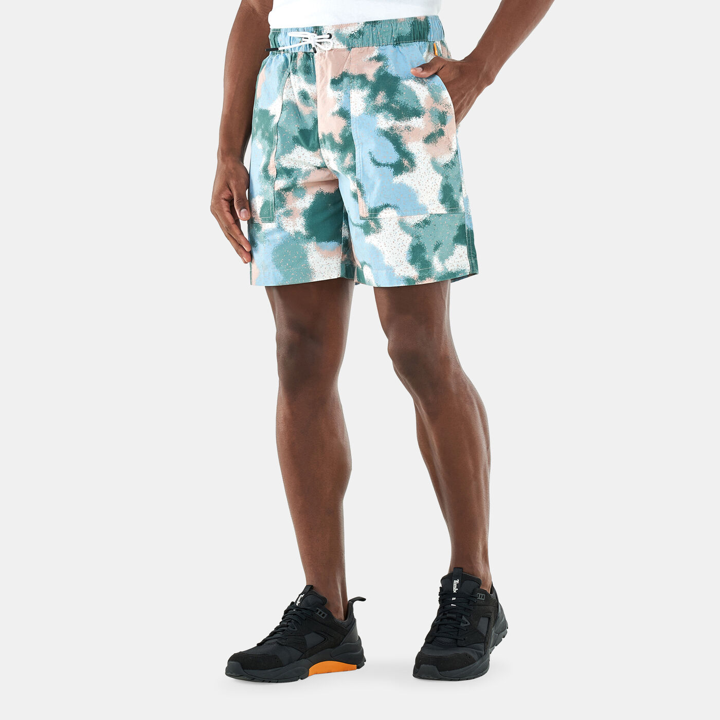 Men's Summer Allover Print Shorts