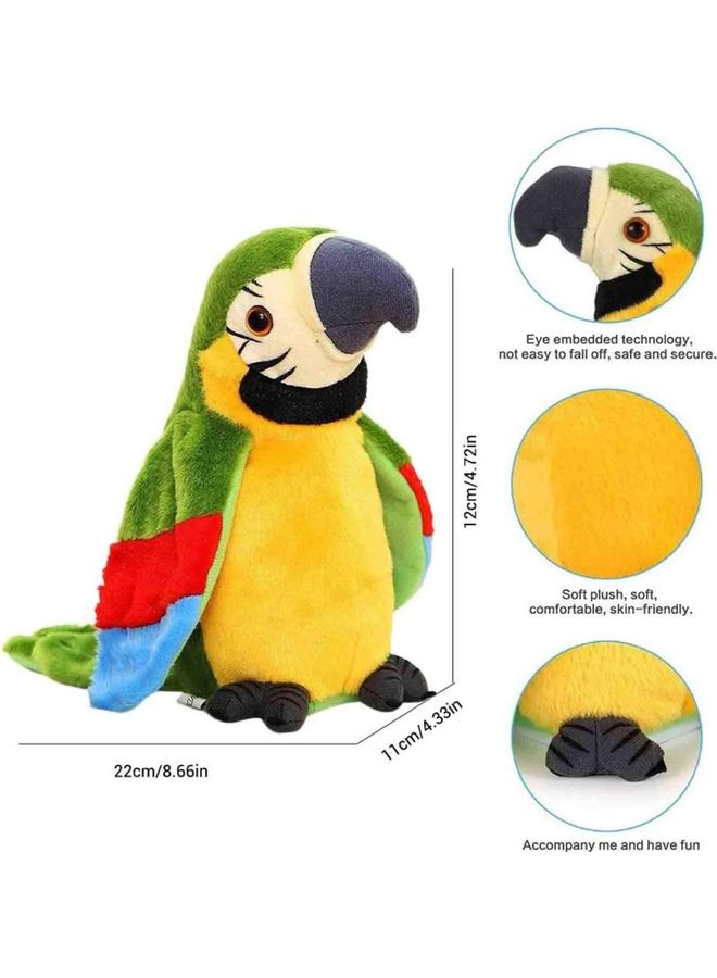 Talking Parrot Plush Toy