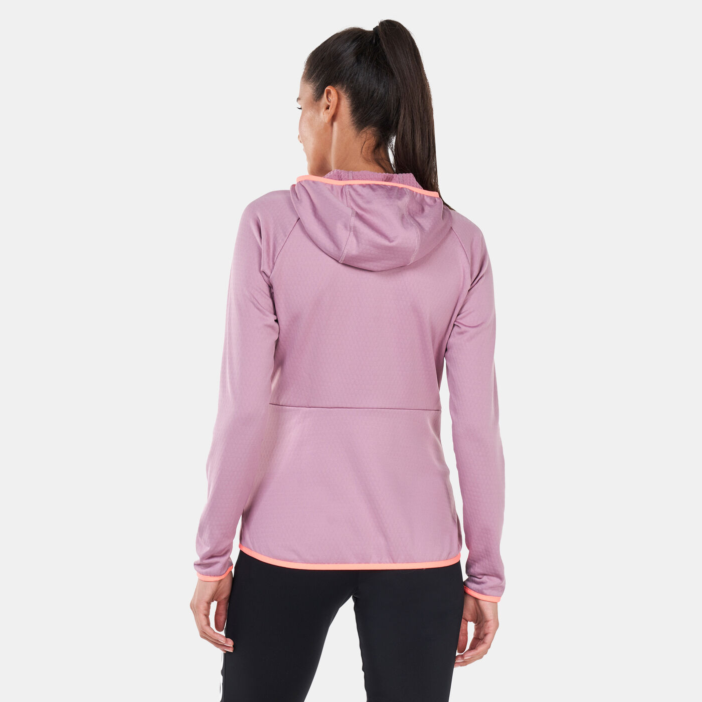 Women's Terrex Tech Fleece Light Hooded Hiking Jacket
