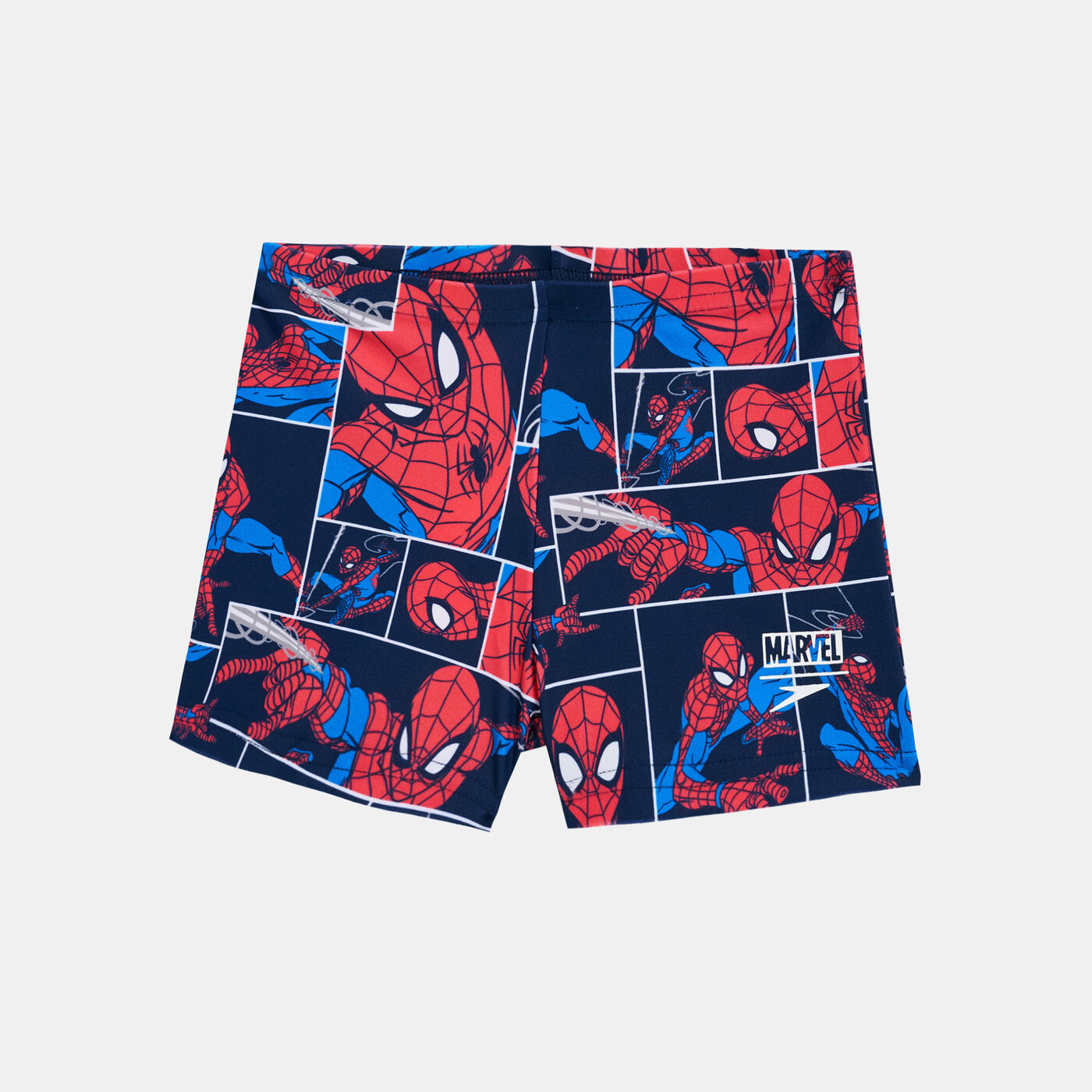 Kids' Marvel Spiderman Allover Aquashort Swimming Shorts