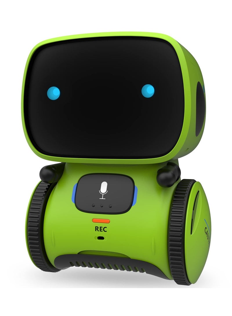 Kids Smart Robot Toys, Children Interactive Intelligent Robot Toys, with Voice Controlled Touch Sensor, Singing, Dancing, Recording, Repeat, Birthday, Gifts for Boys and Girls Ages 3-9 Years