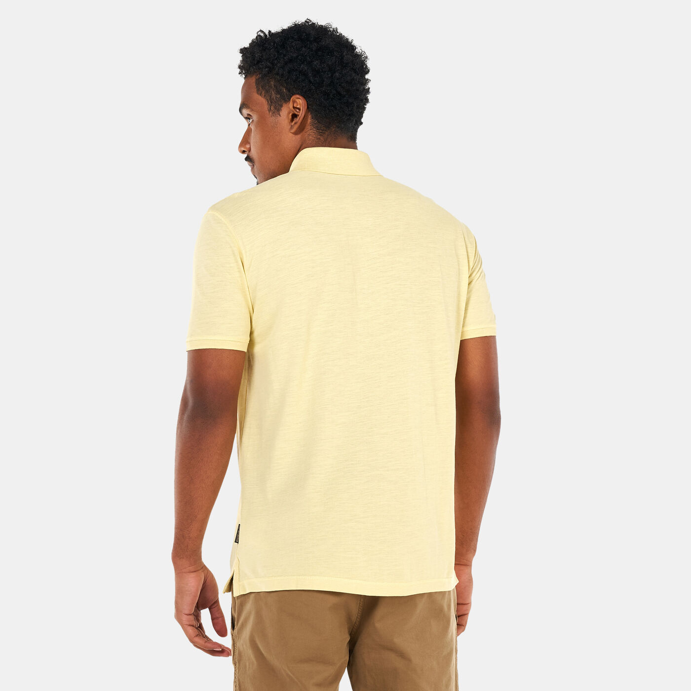 Men's EBEA 1 Yellow Banana Polo Shirt