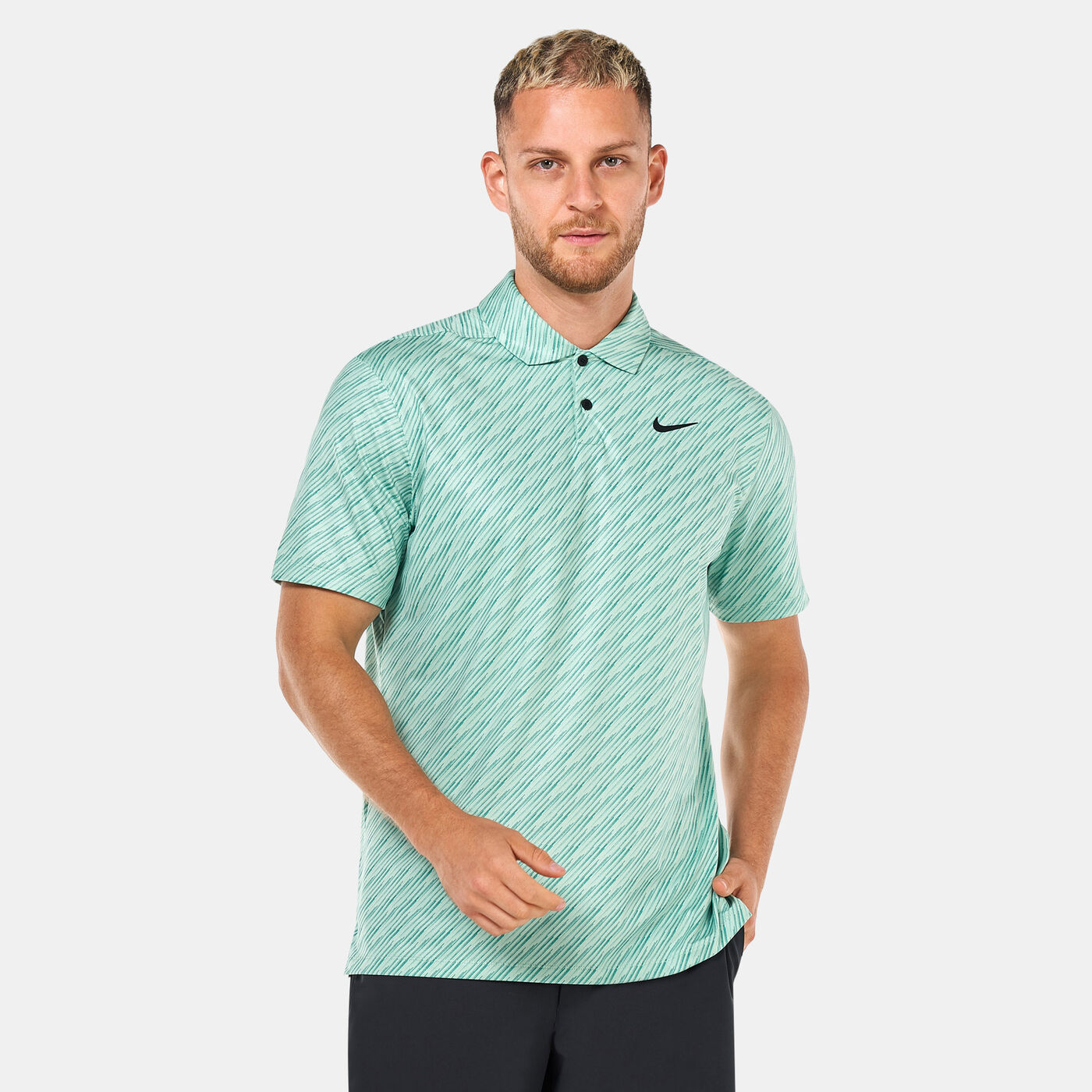 Men's Dri-FIT Vapor Striped Golf Polo Shirt