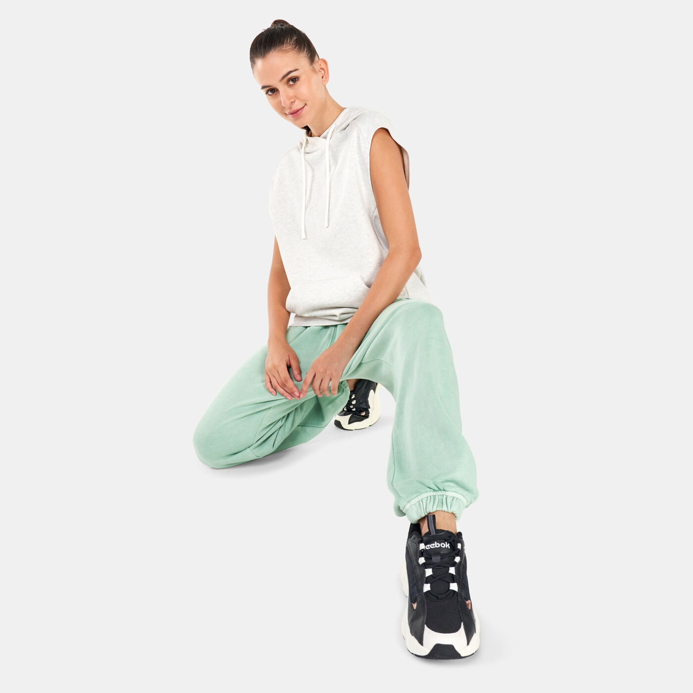 Women's Classics Natural Dye Small Logo French Terry Sweatpants