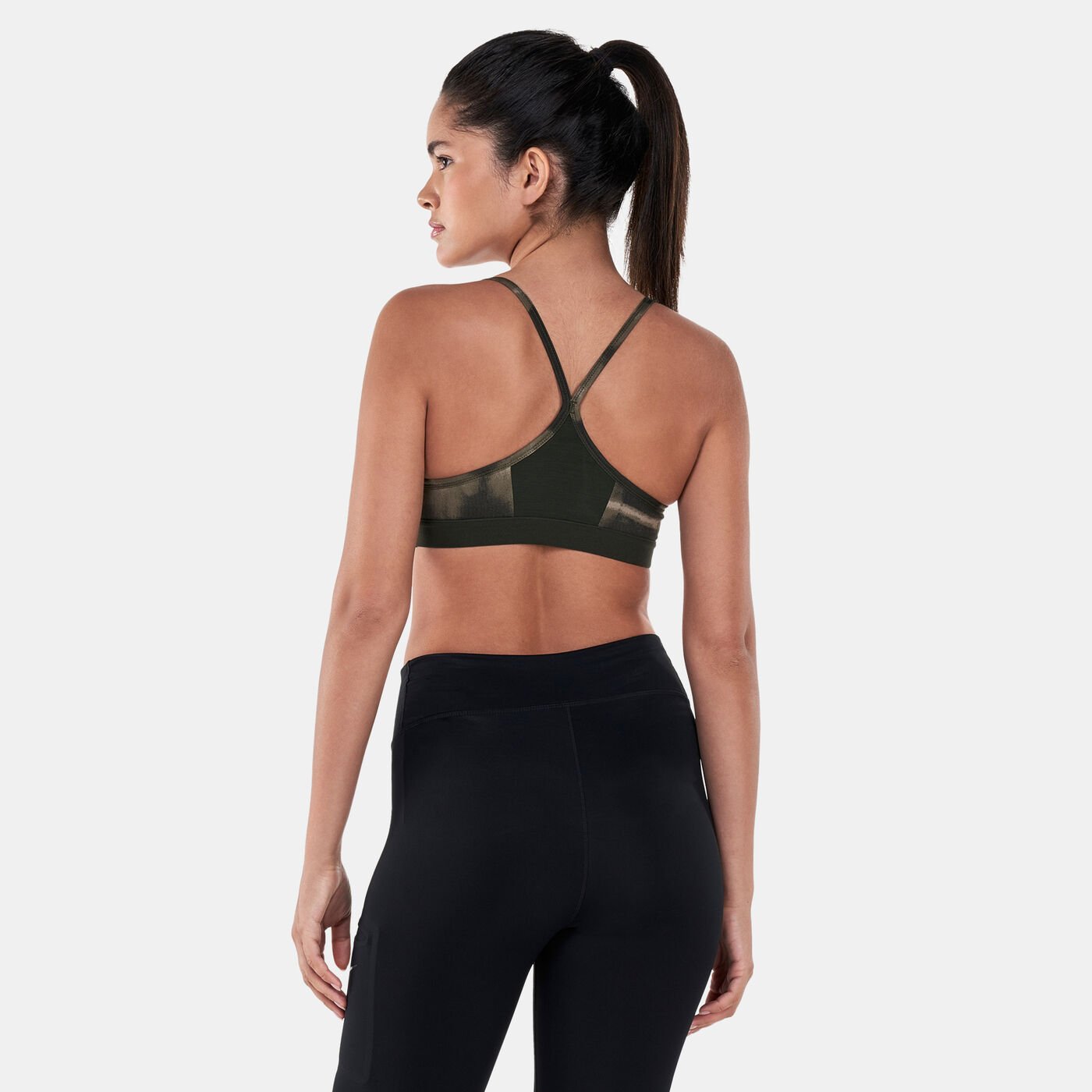 Women's Indy Dye Allover Print Sports Bra